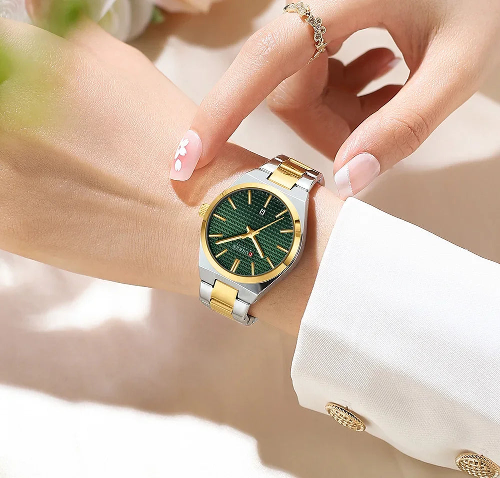 Montre Luxe Femme à Quartz Look Chic