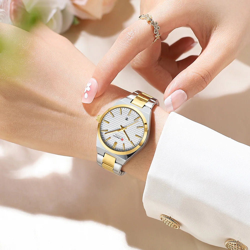 Montre Luxe Femme à Quartz Look Chic