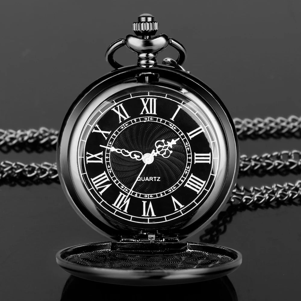 Montre à Gousset Homme Design Rétro Élégant