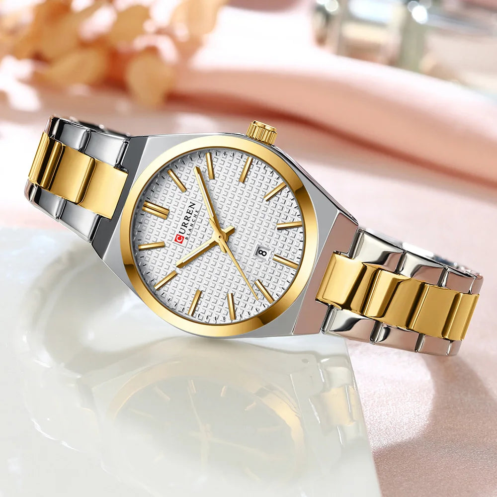 Montre Luxe Femme à Quartz Look Chic