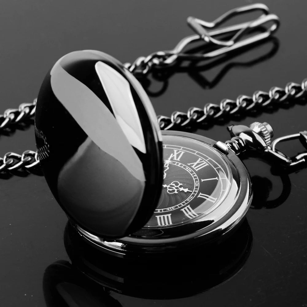 Montre à Gousset Homme Design Rétro Élégant