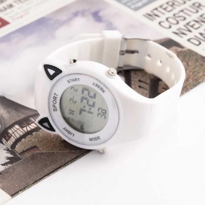 Montre Chat Digitale Enfant avec Bracelet Licorne