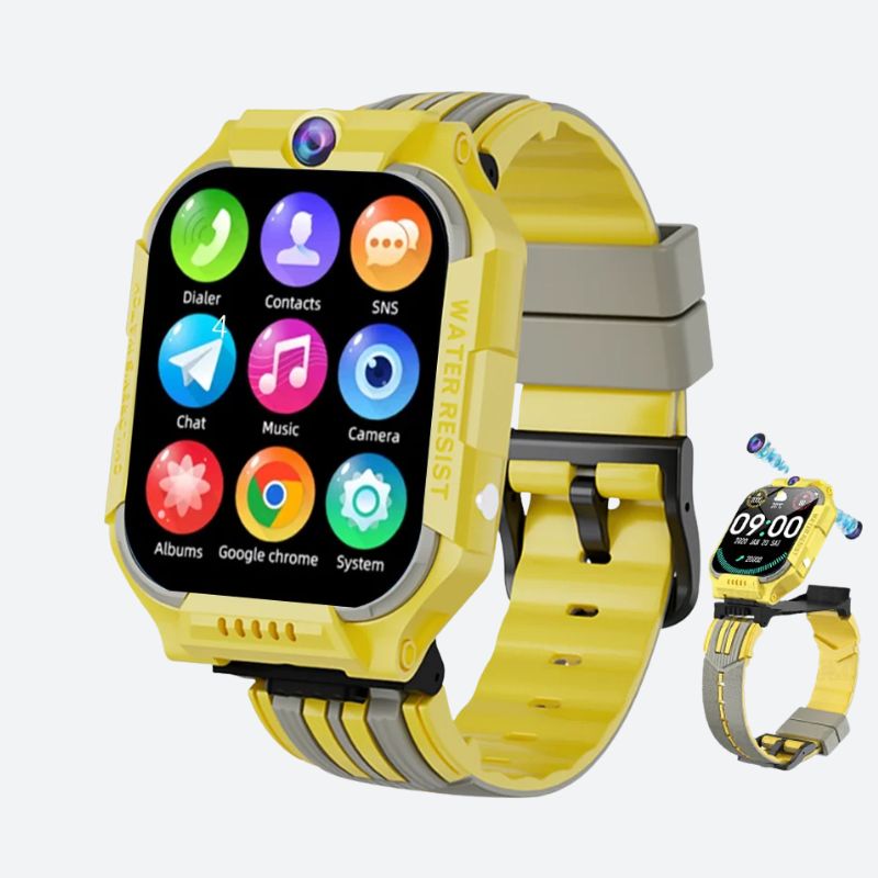 Montre Connectée Enfant 4G avec Caméra 360°