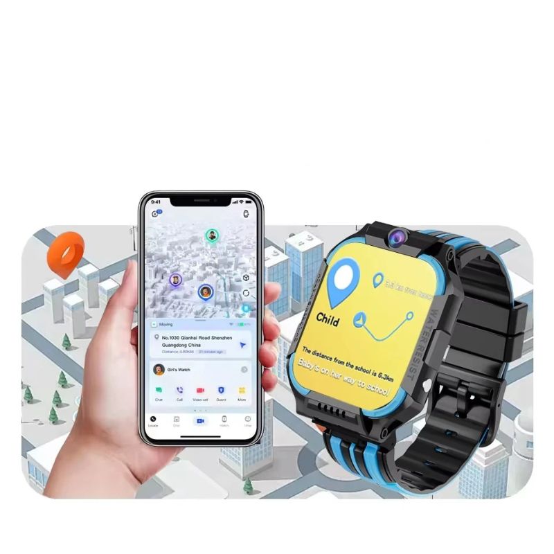 Montre Connectée Enfant 4G avec Caméra 360°