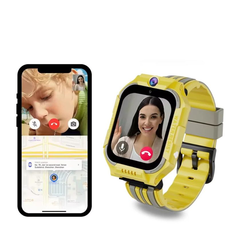 Montre Connectée Enfant 4G avec Caméra 360°