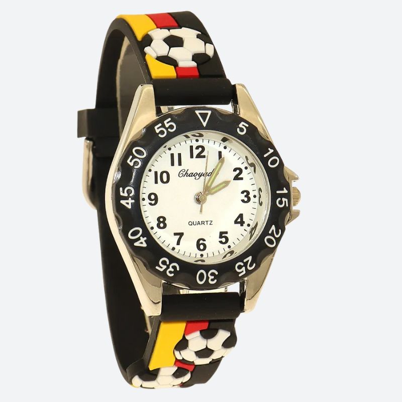 Montre enfant garçon motif football