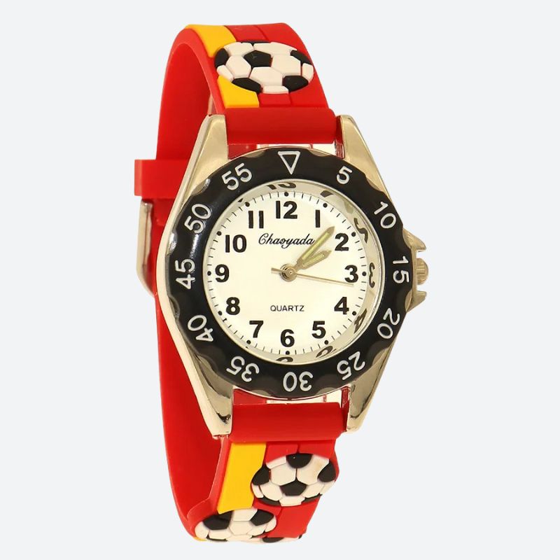 Montre enfant garçon motif football