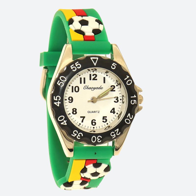 Montre enfant garçon motif football