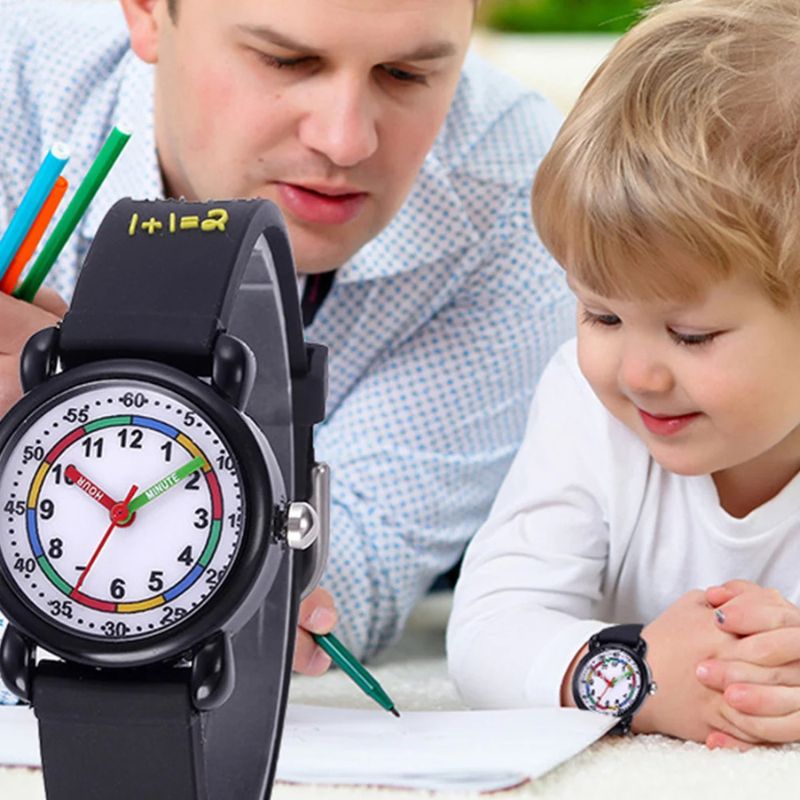 Montre pédagogique enfant – Lecture facile