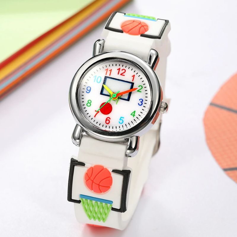 Montre pédagogique enfant thème basket