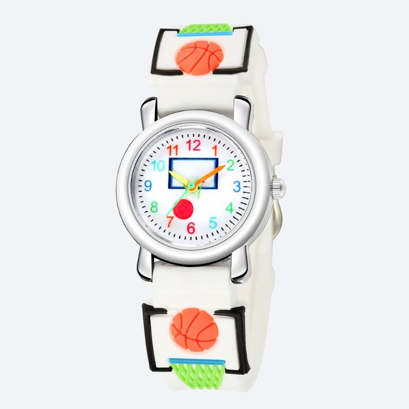 Montre pédagogique enfant thème basket