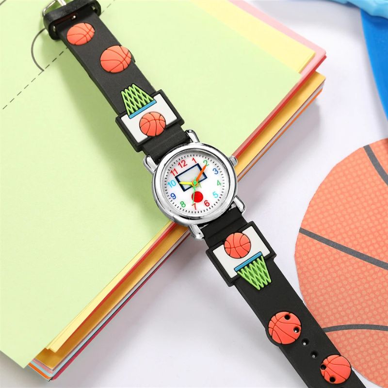 Montre pédagogique enfant thème basket