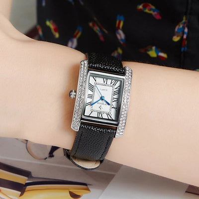 Montre en cuir femme