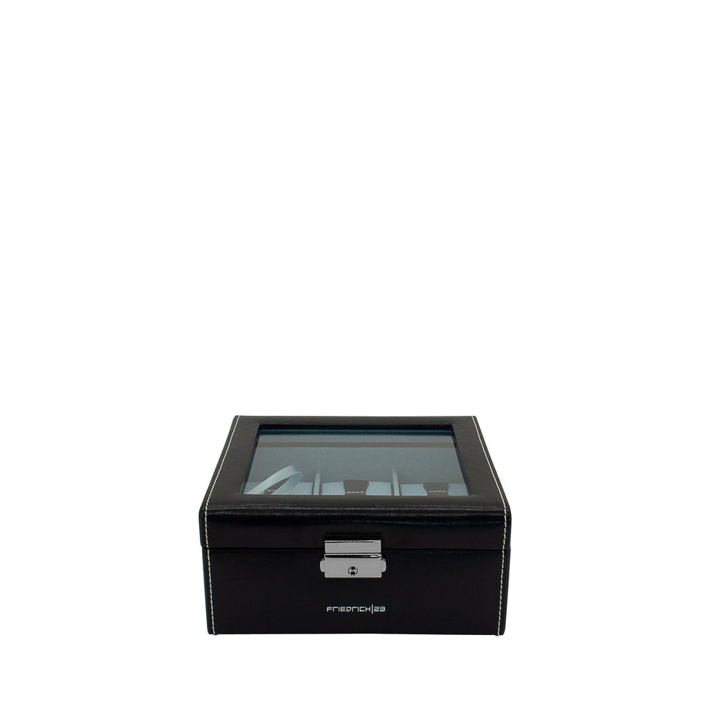 Coffret 6 montres couvercle en verre