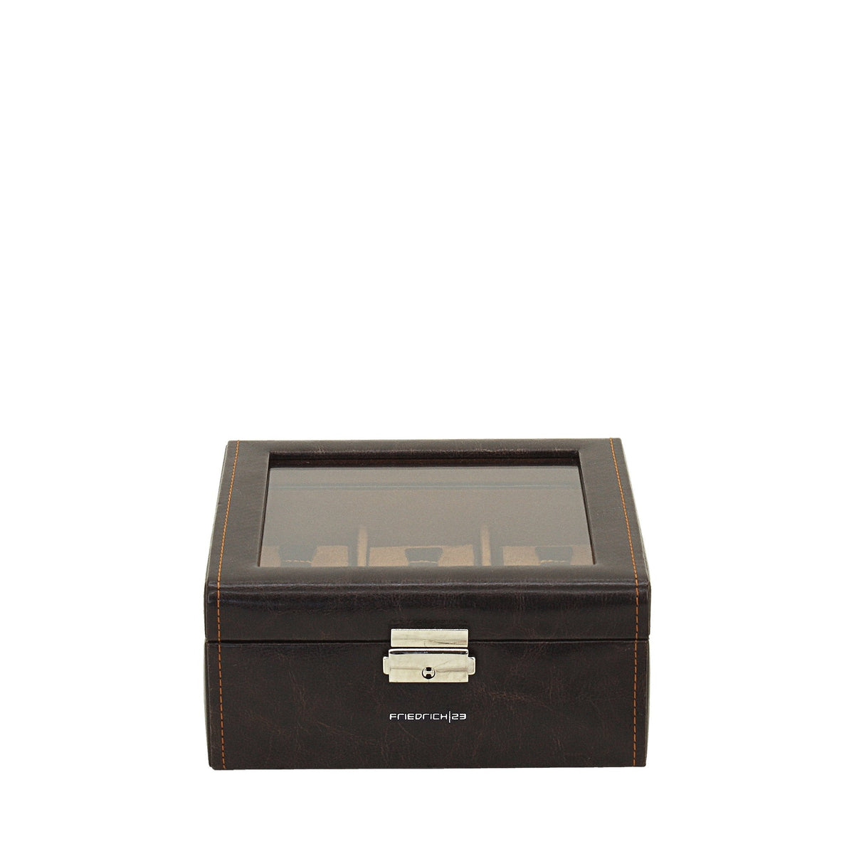 Coffret 6 montres couvercle en verre