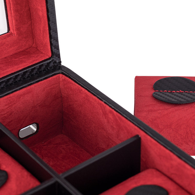 Boite 10 montres en Carbone