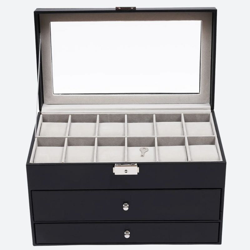 Boîte à montre Cuir et Rangement