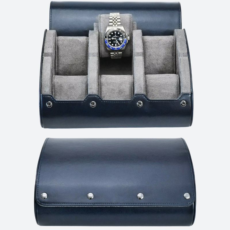 Boîte à montre de voyage Cuir Élégant Image