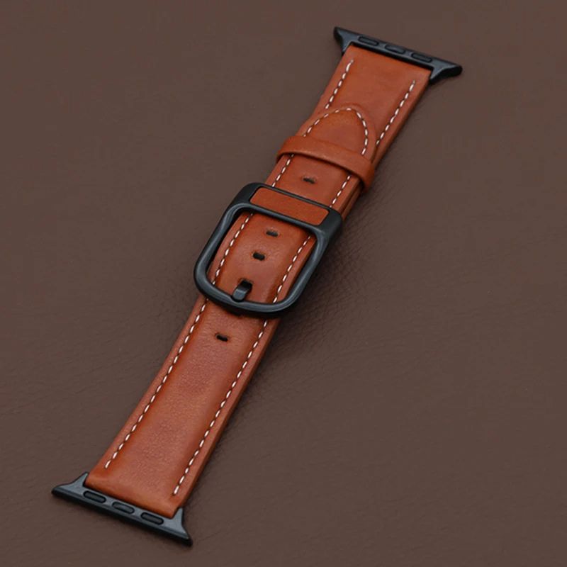 Bracelet Montre Cuir Cousu