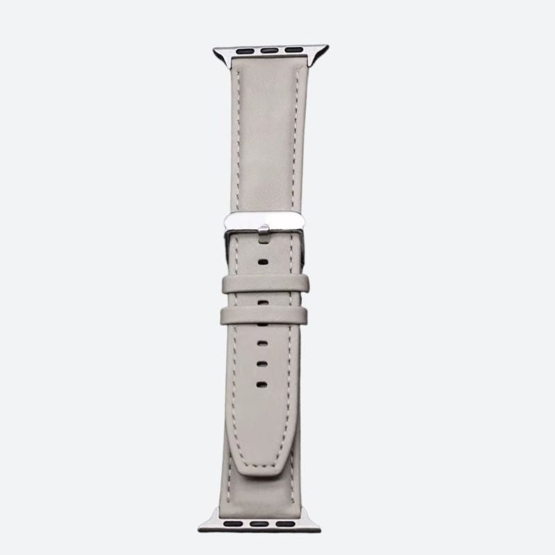 Bracelet Montre Cuir et Silicone