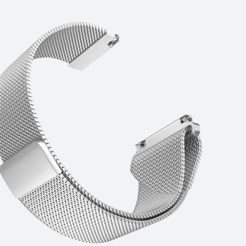 Bracelet montre connectée Maille Milanaise