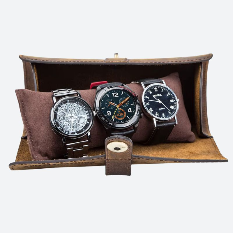 Étui pour montre de Voyage Cuir
