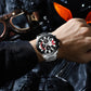Montre Sport Chronographe Style Racing