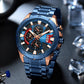 Montre Sport Chronographe Style Racing