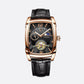 Montre Automatique Homme Tonneau Phase de Lune