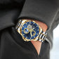Montre Automatique Homme Étanche Design Galaxie