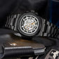 Montre Automatique Squelette Design Homme Moderne