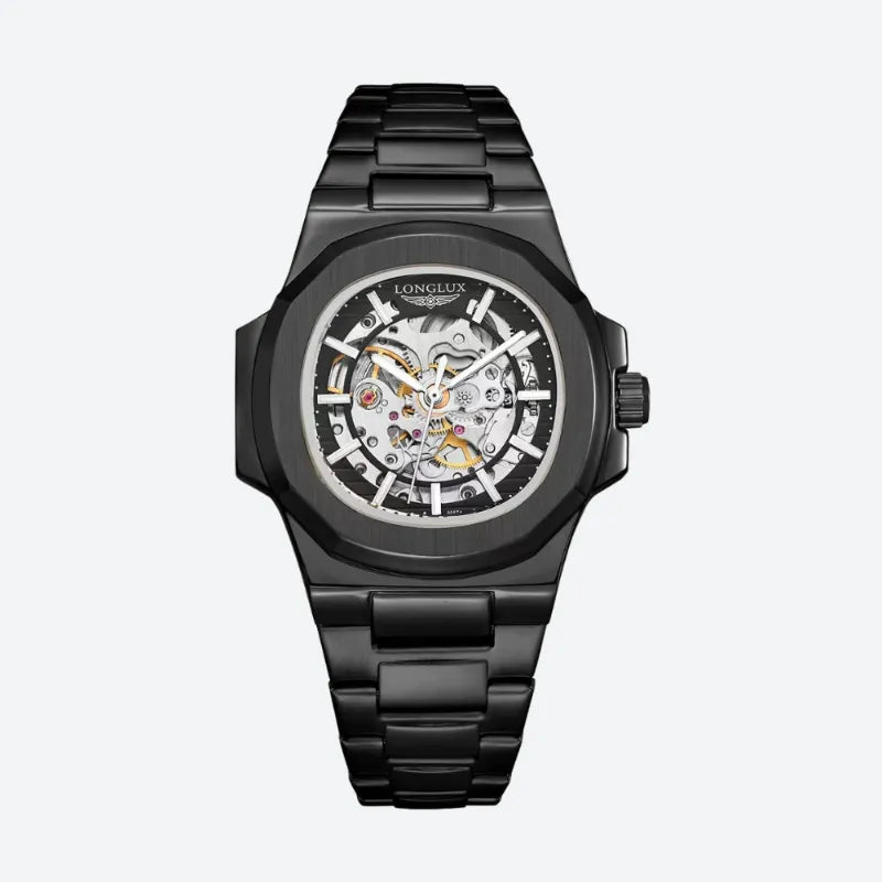Montre Automatique Squelette Design Homme Moderne