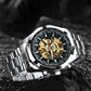 Montre Automatique Squelette Look Sportif