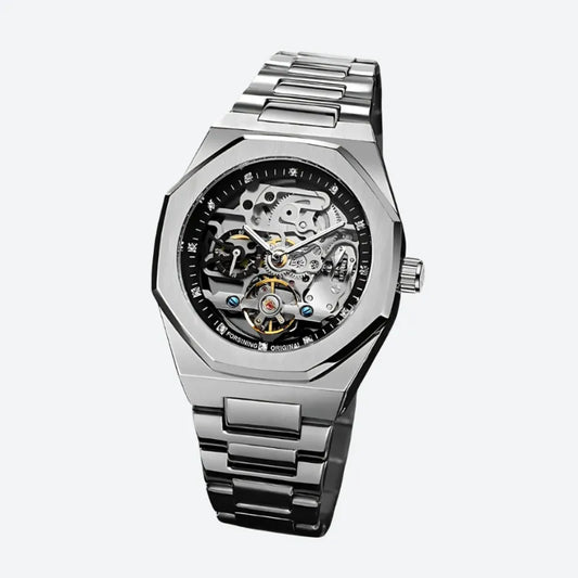 Montre Automatique Squelette Style Contemporain