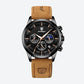 Montre Chronographe Homme Style Business Décontracté