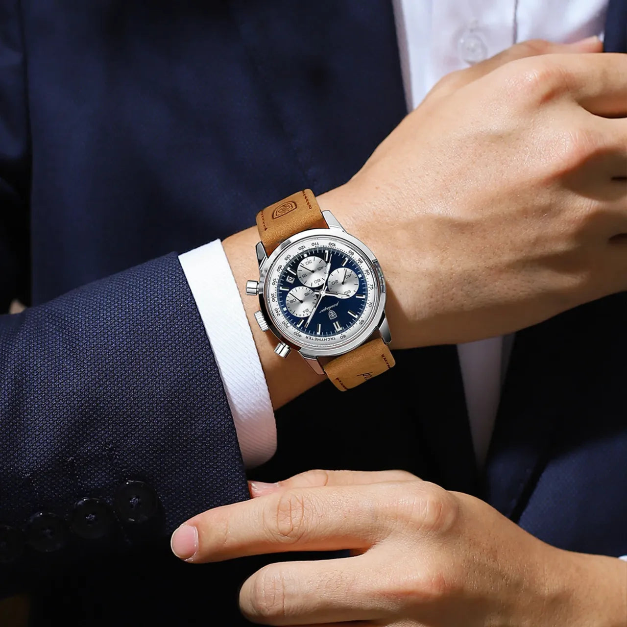 Montre Chronographe Homme Elegance Sportive