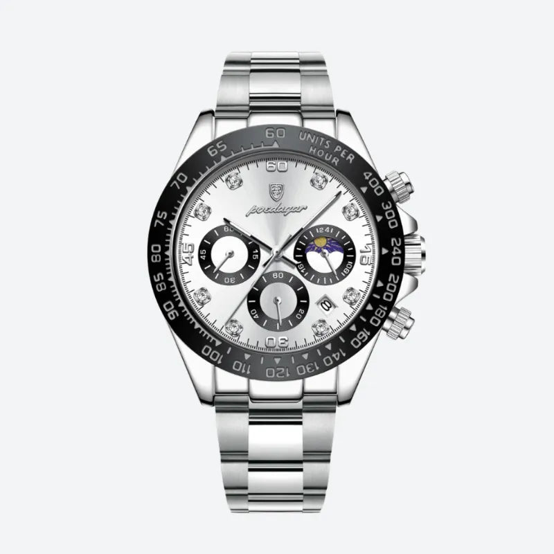 Montre Chronographe Quartz Design Homme Chic