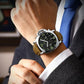 Montre Chronographe Vintage Homme Style Aviateur