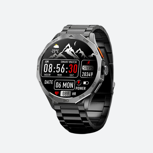 Montre Connectée Homme Écran Rond 1.85