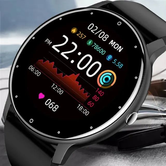 Montre Connectée Homme Élégante et Multifonction
