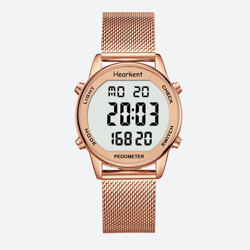 Montre_Digitale_Femme_Podometre_Etanche_2