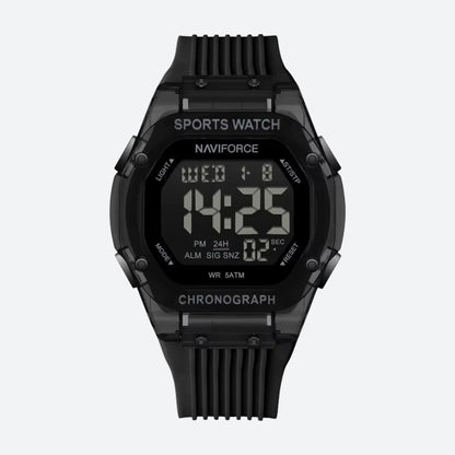 Montre Digitale Homme, Chronographe et Double Affichage