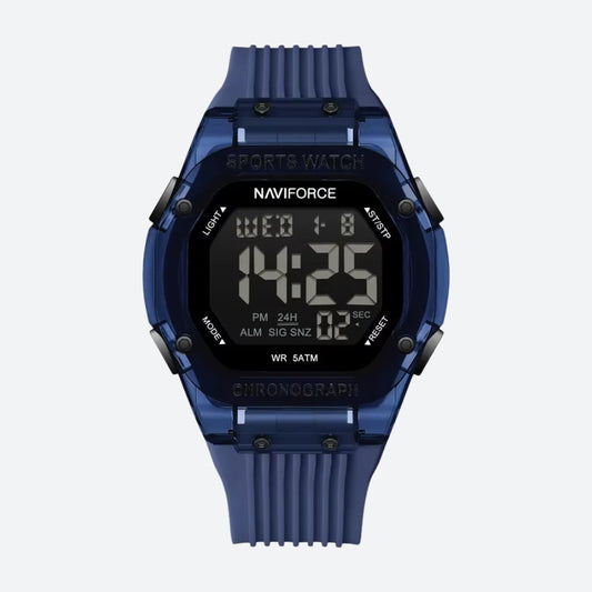 Montre Digitale Homme, Chronographe et Double Affichage