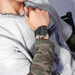 Montre Digitale pour Homme, Double Affichage, Chronographe