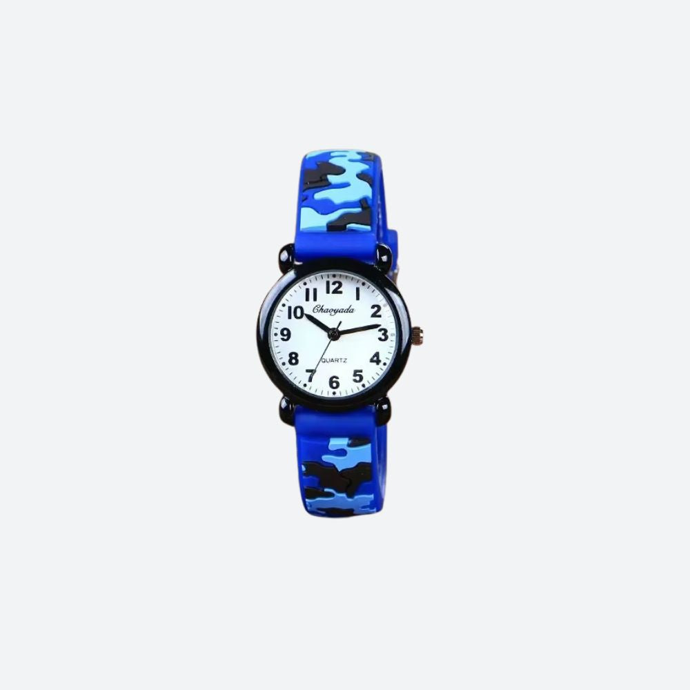 Montre Enfant 3 ans - Camouflage Quartz