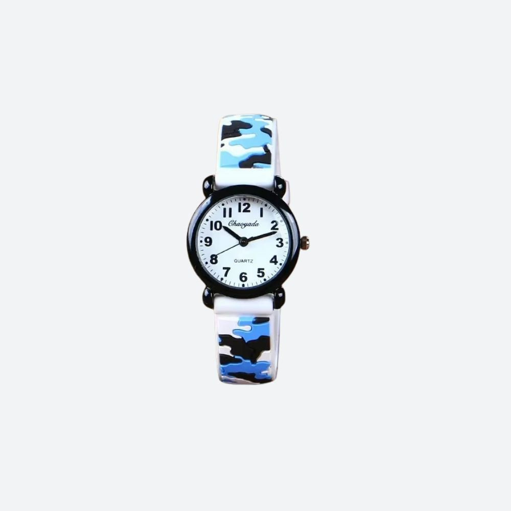 Montre Enfant 3 ans - Camouflage Quartz