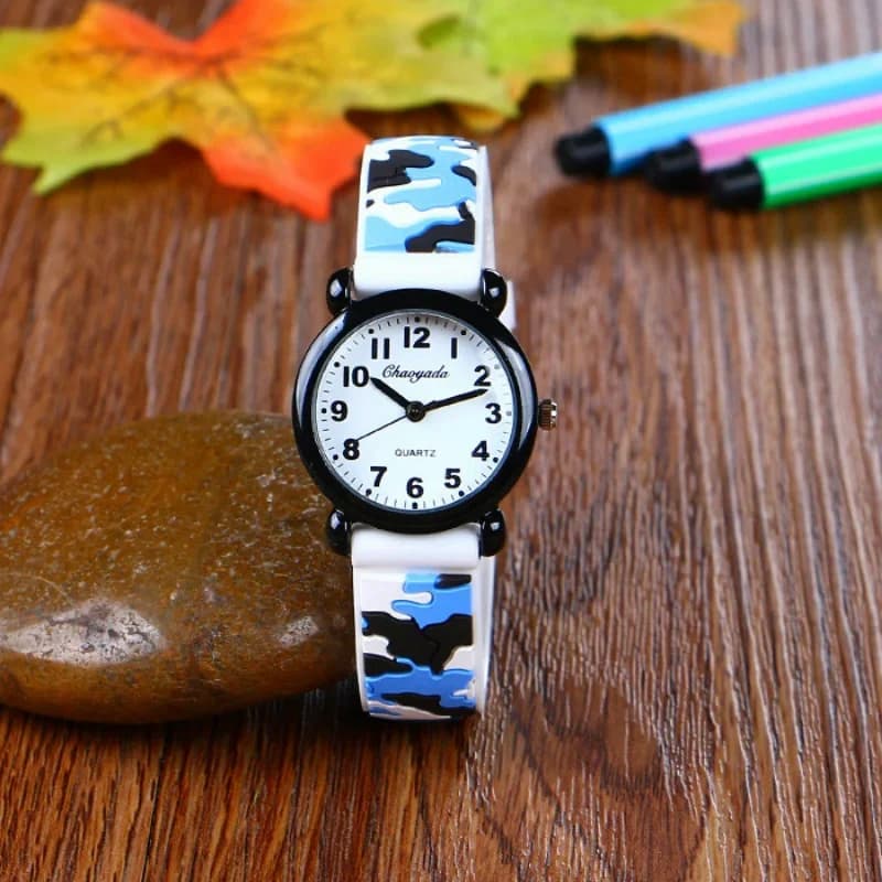 Montre Enfant 3 ans - Camouflage Quartz Image