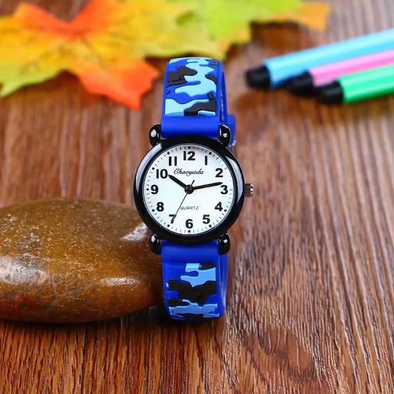 Montre Enfant 3 ans - Camouflage Quartz