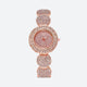 Montre Femme Quartz Entièrement En Strass