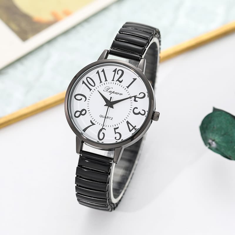 Montre Femme Quartz Grand Chiffres Arabes